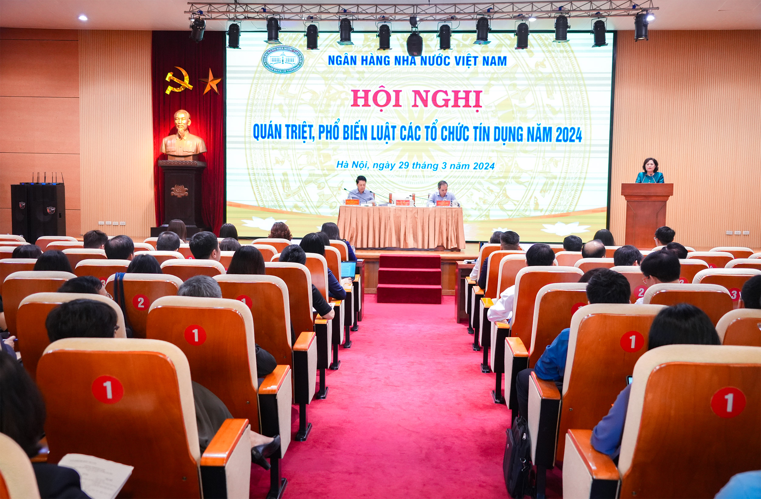 Ngân hàng Nhà nước họp “Quán triệt, phổ biến Luật Các tổ chức tín dụng năm 2024”