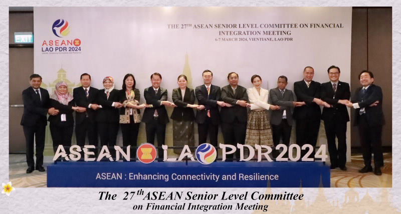 Các Phó Thống đốc NHTW ASEAN chụp ảnh lưu niệm tại Hội nghị SLC 2024