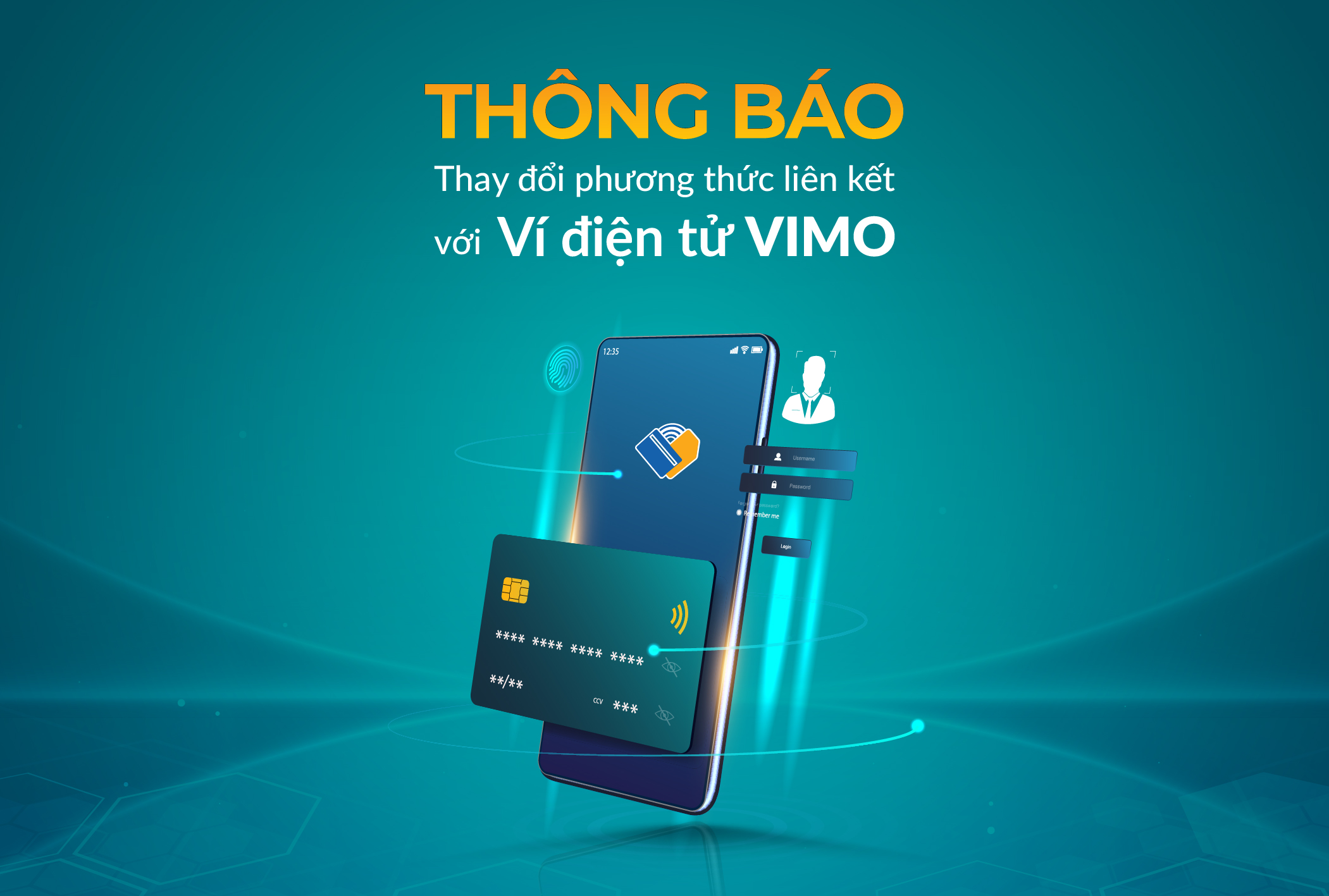 ABBank thay đổi phương thức liên kết với ví điện tử VIMO qua thẻ