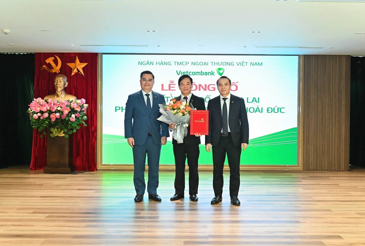 Vietcombank bổ nhiệm lại Phó Tổng Giám đốc Đặng Hoài Đức