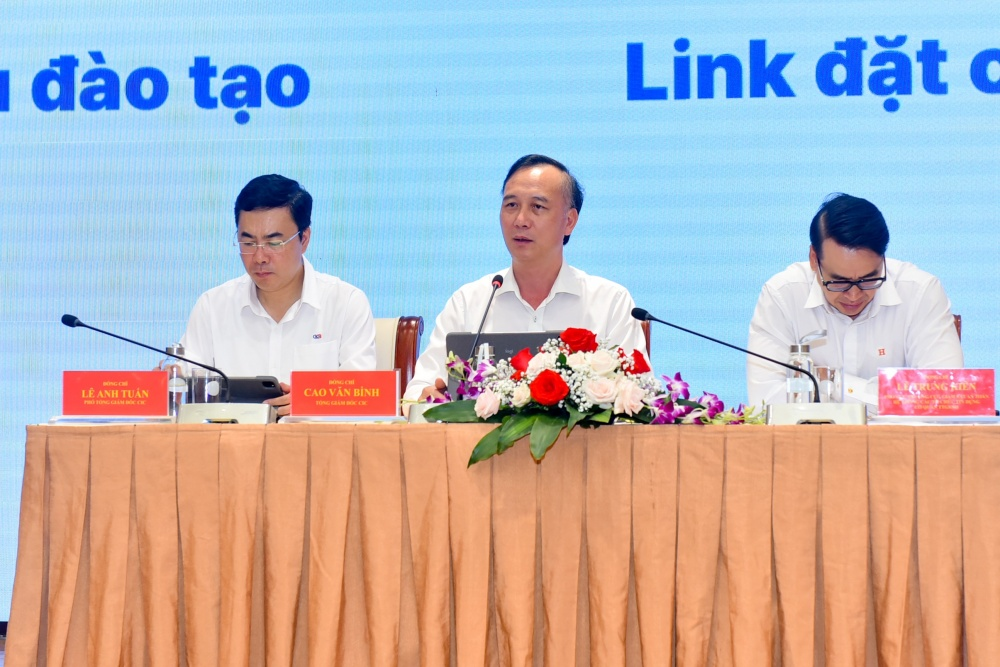 Ông Cao Văn Bình, Tổng Giám đốc CIC phát biểu tại Hội nghị