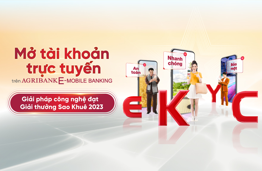 Agribank sử dụng eKYC để tăng cường bảo vệ khách hàng khi thực hiện giao dịch điện tử