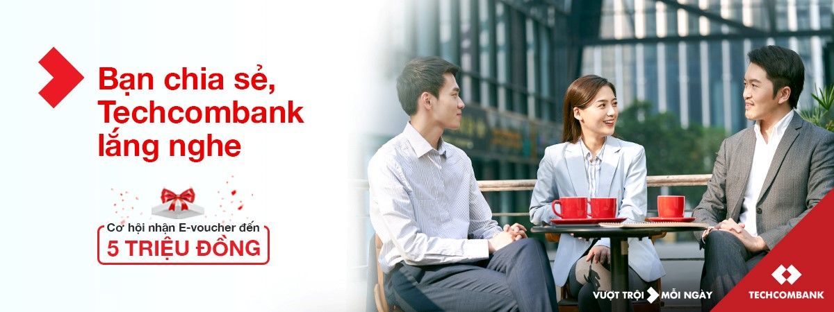 Techcombank tặng e-voucher Gotit tới 5 triệu đồng cho khách hàng tham gia khảo sát