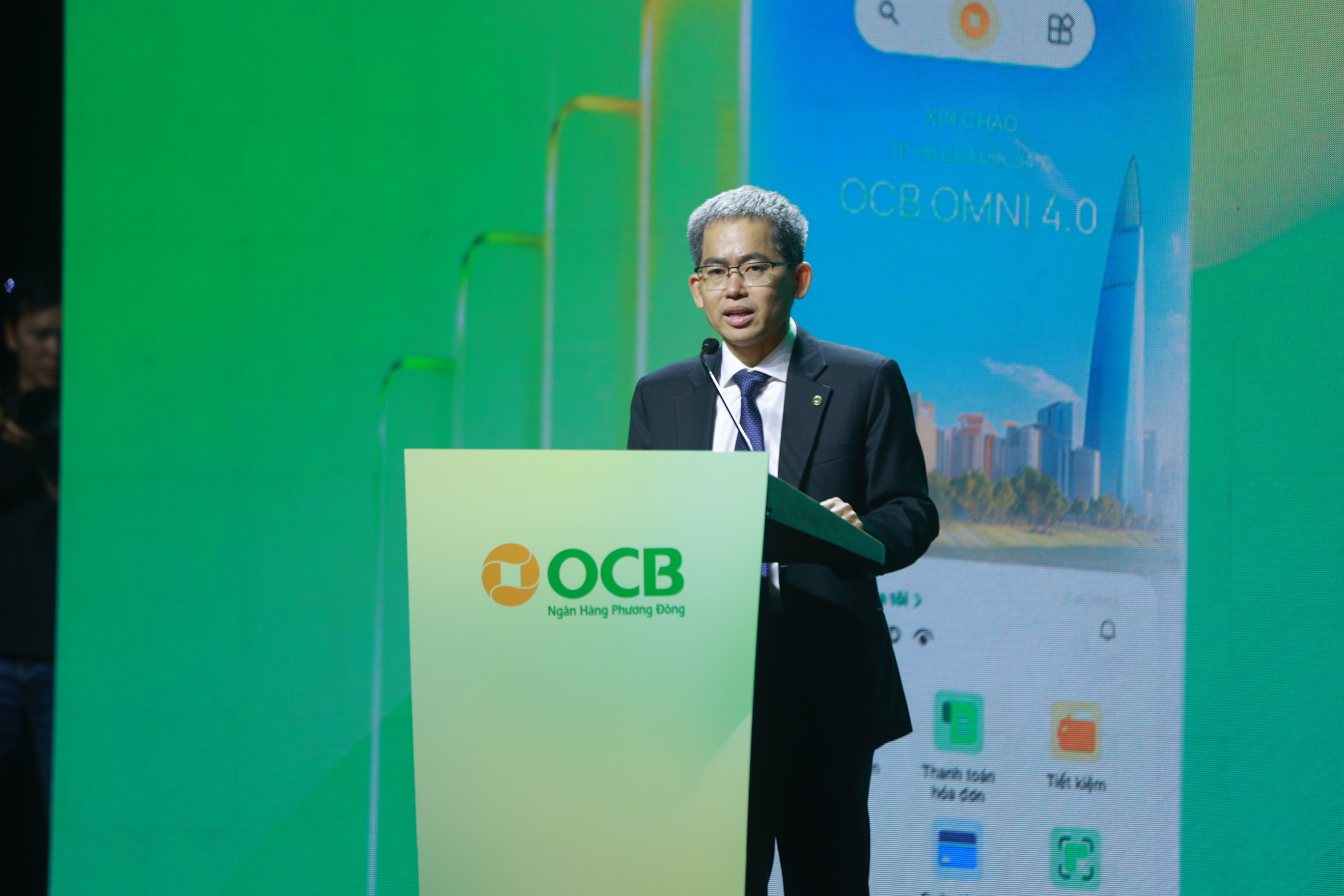 Ông Phạm Hồng Hải, Quyền Tổng Giám đốc OCB phát biểu tại sự kiện.