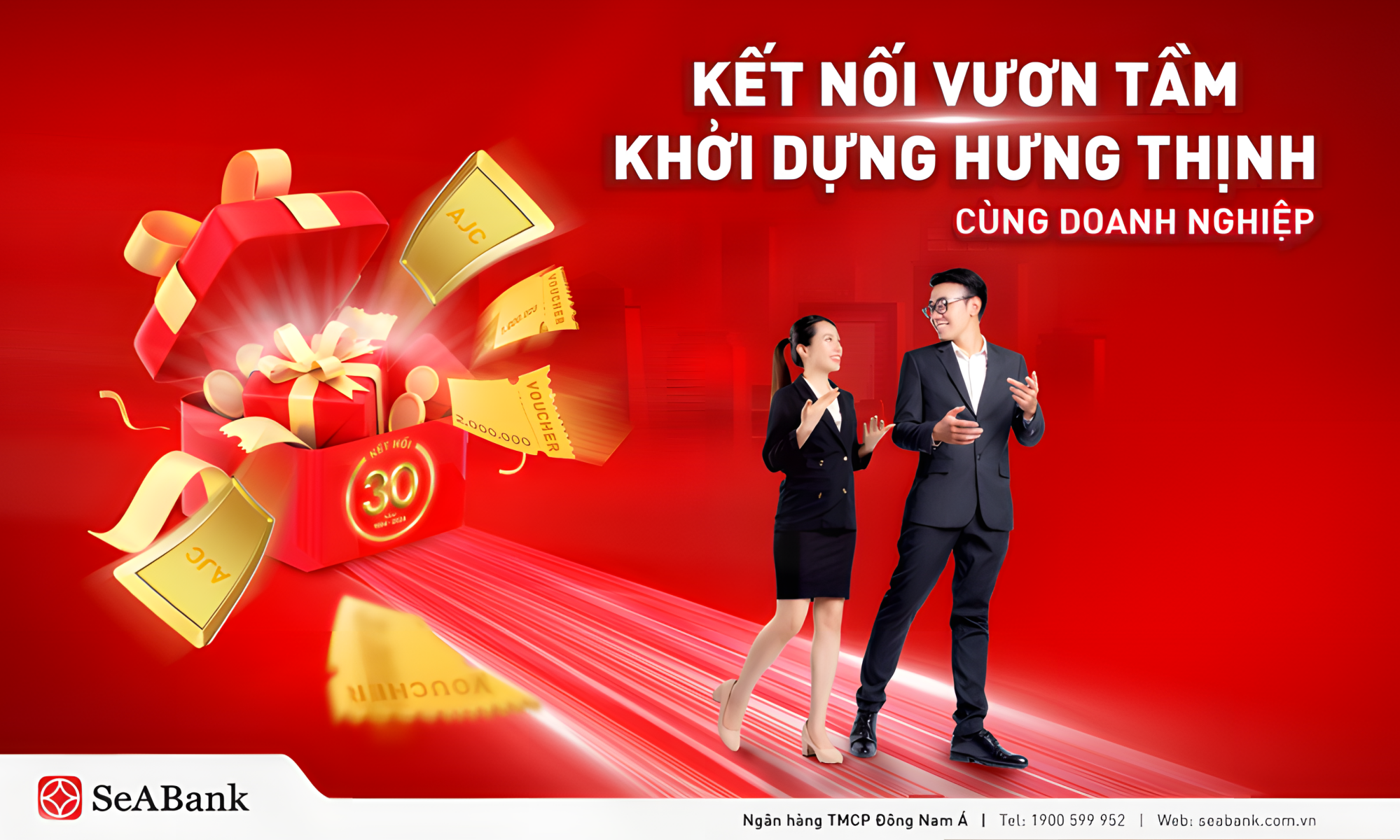 SeABank tri ân khách hàng doanh nghiệp dịp kỷ niệm 30 năm