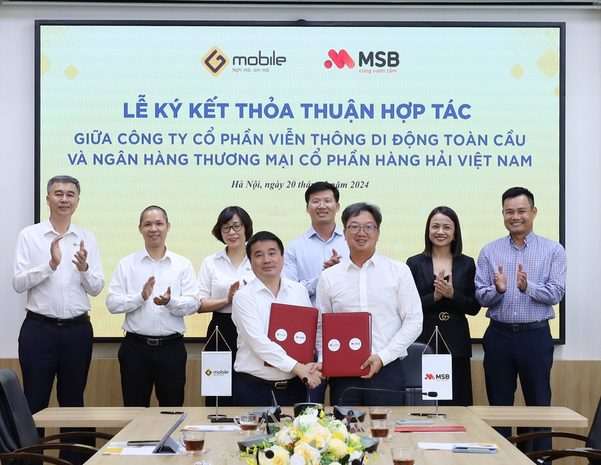 MSB và Gtel Mobile hợp tác toàn diện