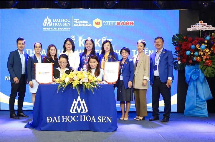 Vietbank và Khoa Tài chính - Ngân hàng trường Đại học Hoa Sen hợp tác toàn diện