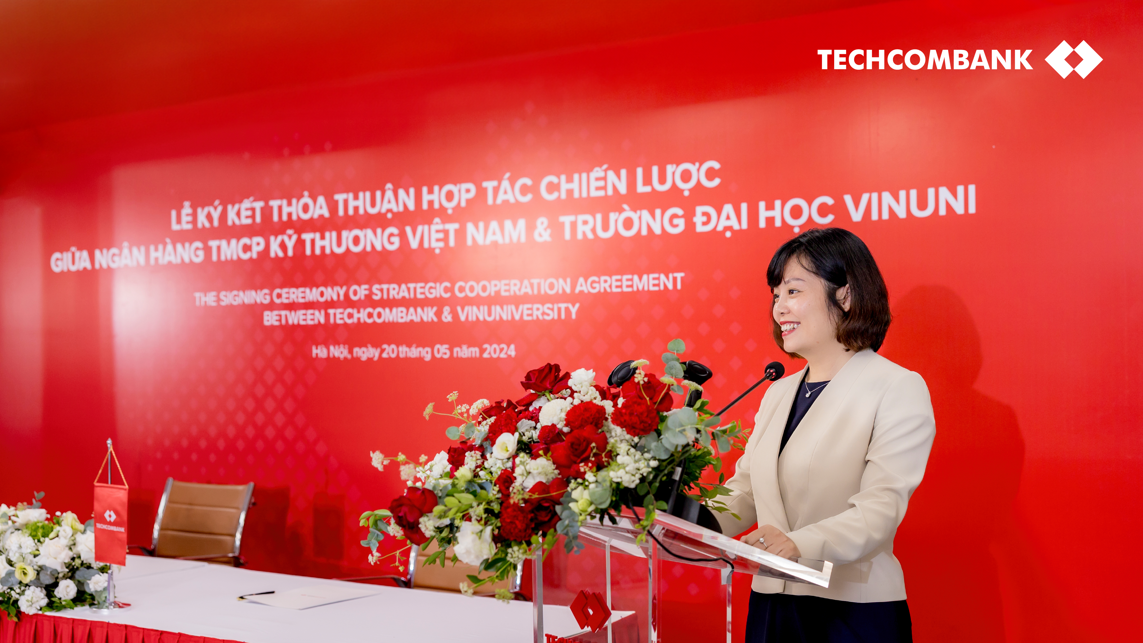 Techcombank cùng VinUniversity công bố chương trình Next Gen “Vững nền tảng để chinh phục tương lai”