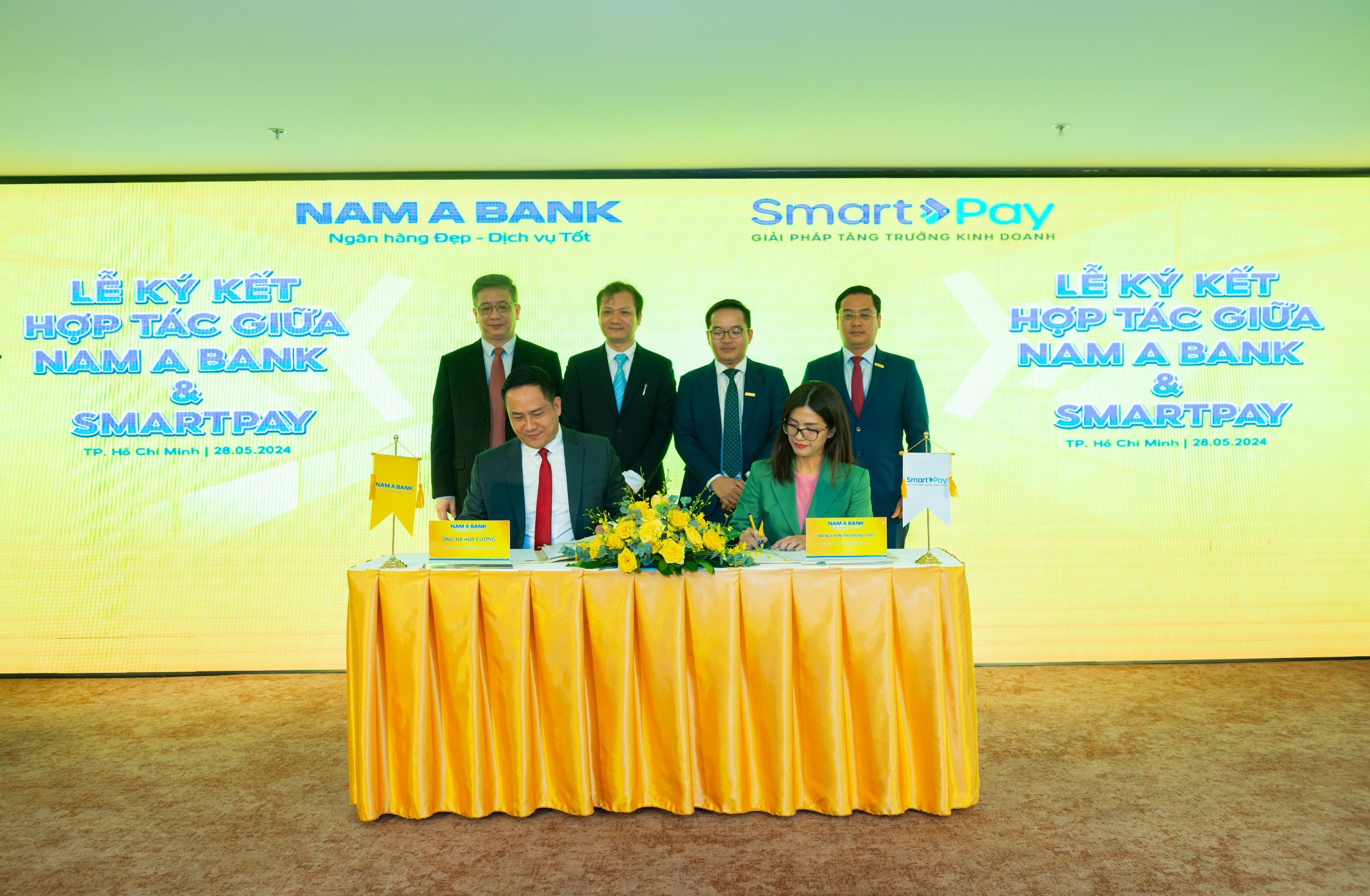 Nam A Bank và SmartPay hợp tác đẩy mạnh kinh doanh cho khách hàng