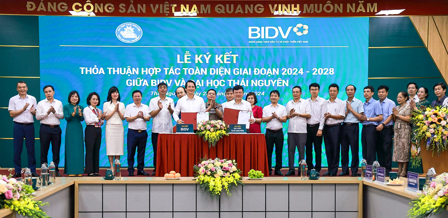 BIDV và Đại học Thái Nguyên tăng cường hợp tác