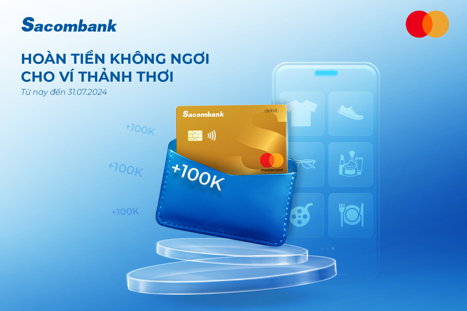 thẻ Sacombank Mastercard