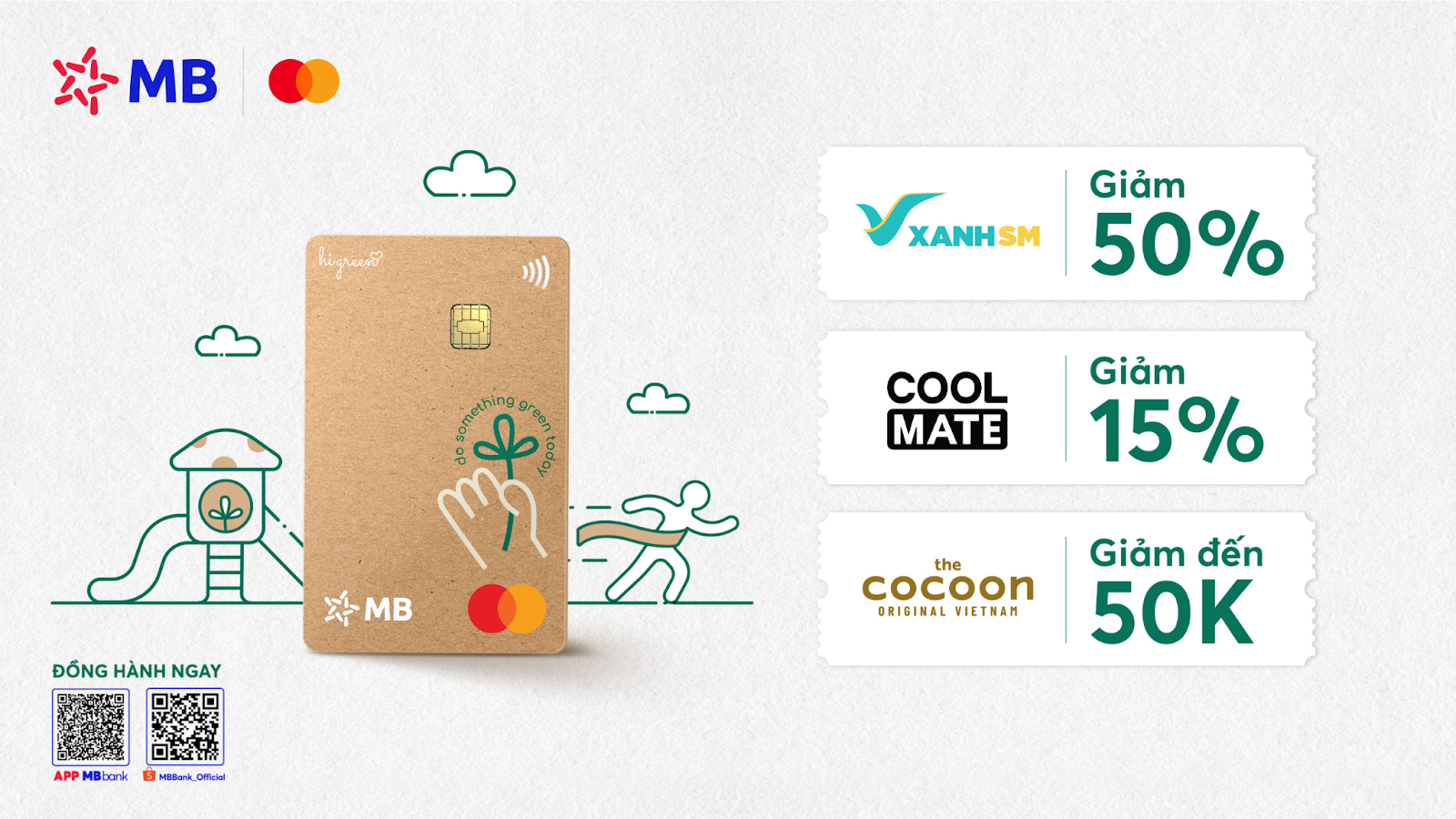 MB Mastercard Hi Green - Thẻ ngân hàng xanh vì tương lai bền vững- Ảnh 2.