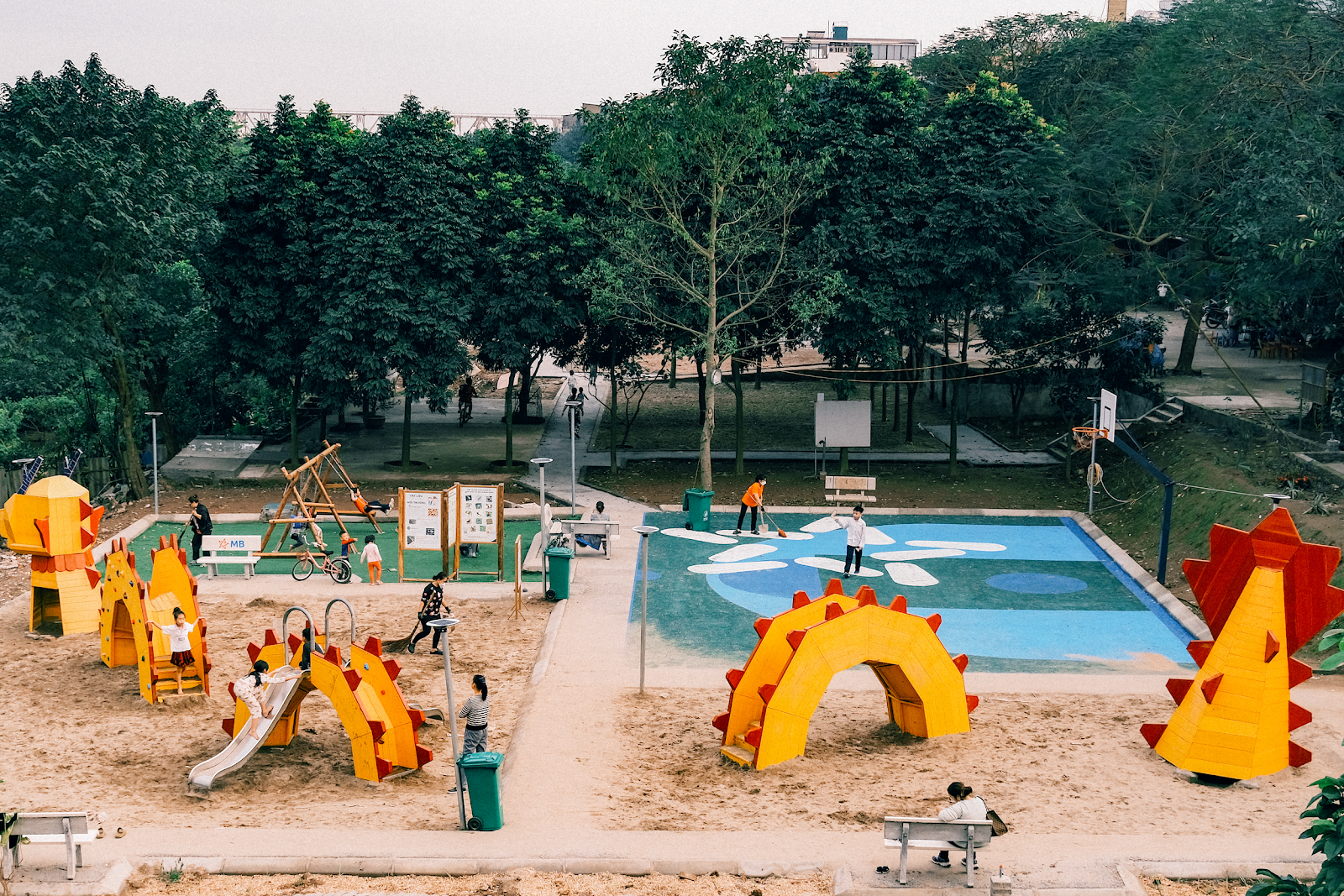 Sân chơi sinh thái Phúc Tân - "trái ngọt" đầu tiên của dự án Hi Green