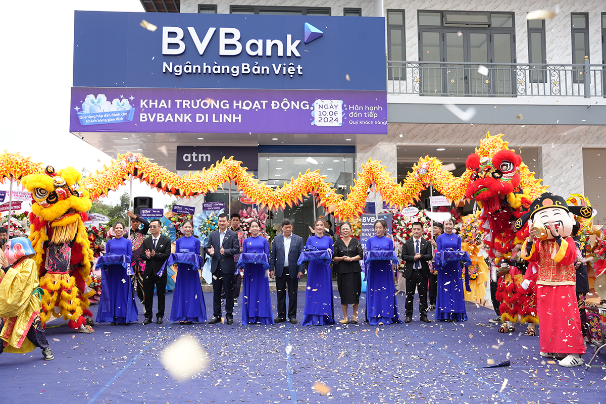 khai trương phòng giao dịch BVBank Di LInh