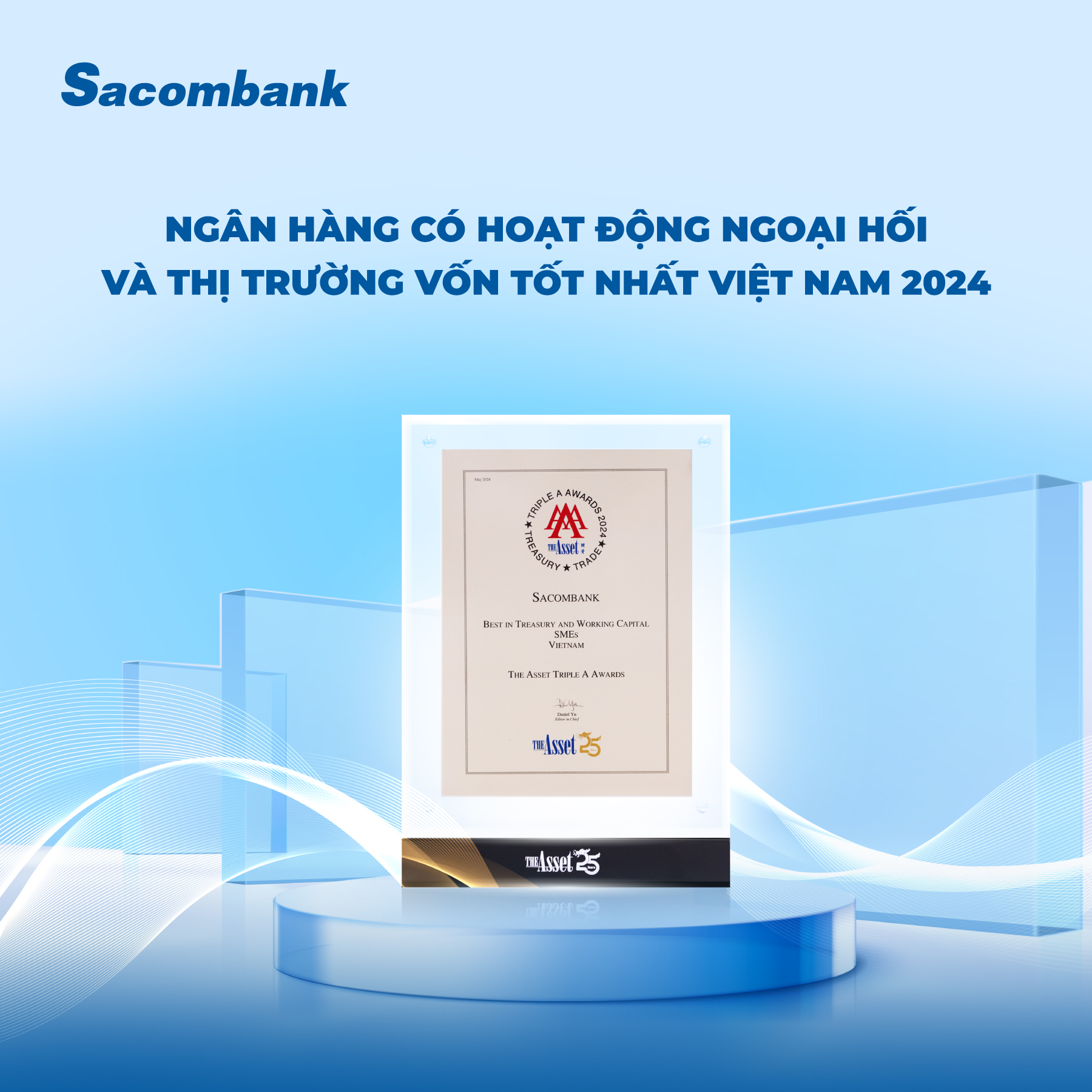 Sacombank nhận giải thưởng The Asset Triple A