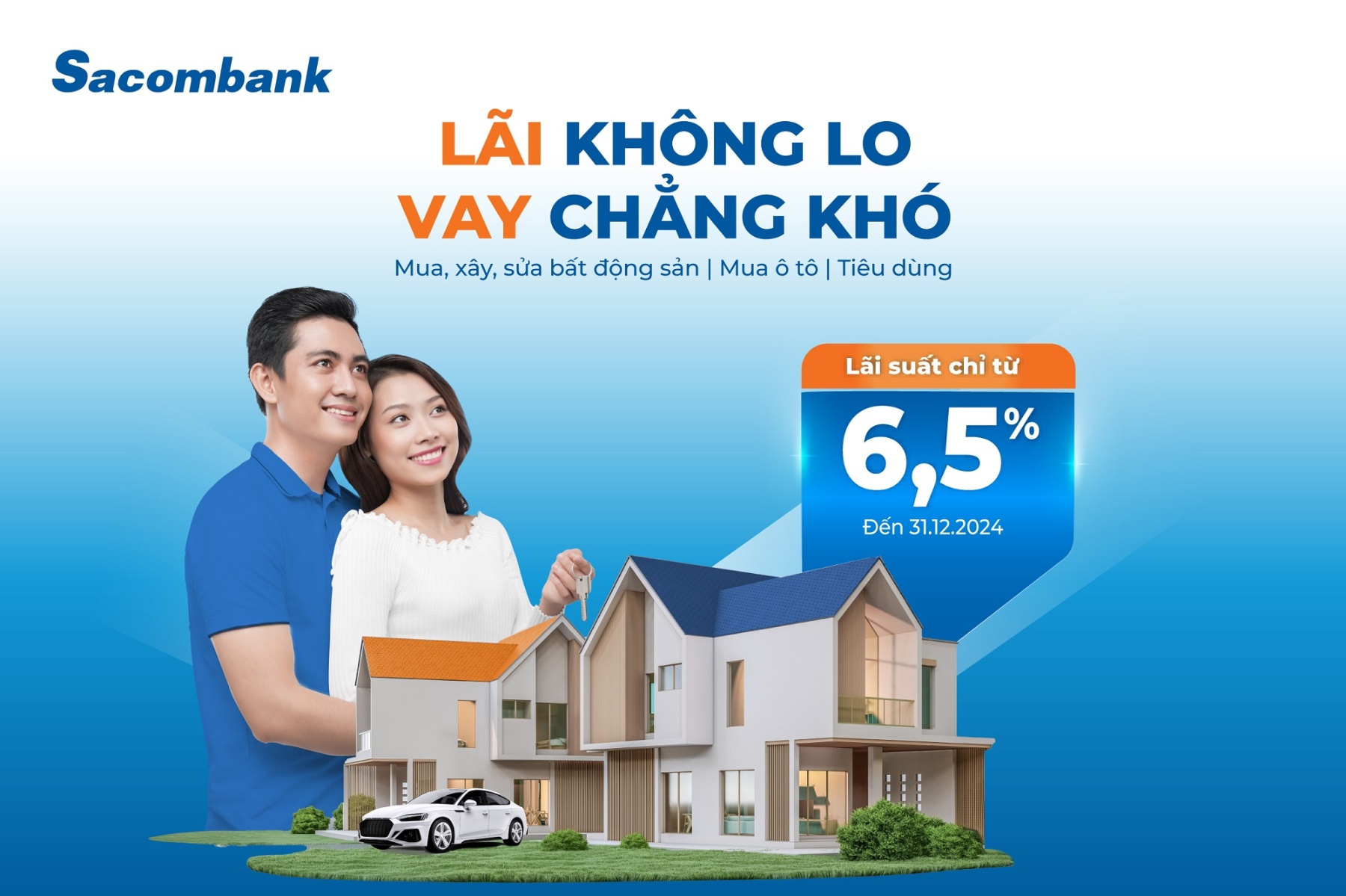 Sacombank hỗ trợ người dân phục vụ đời sống với gói vay 10.000 tỷ đồng