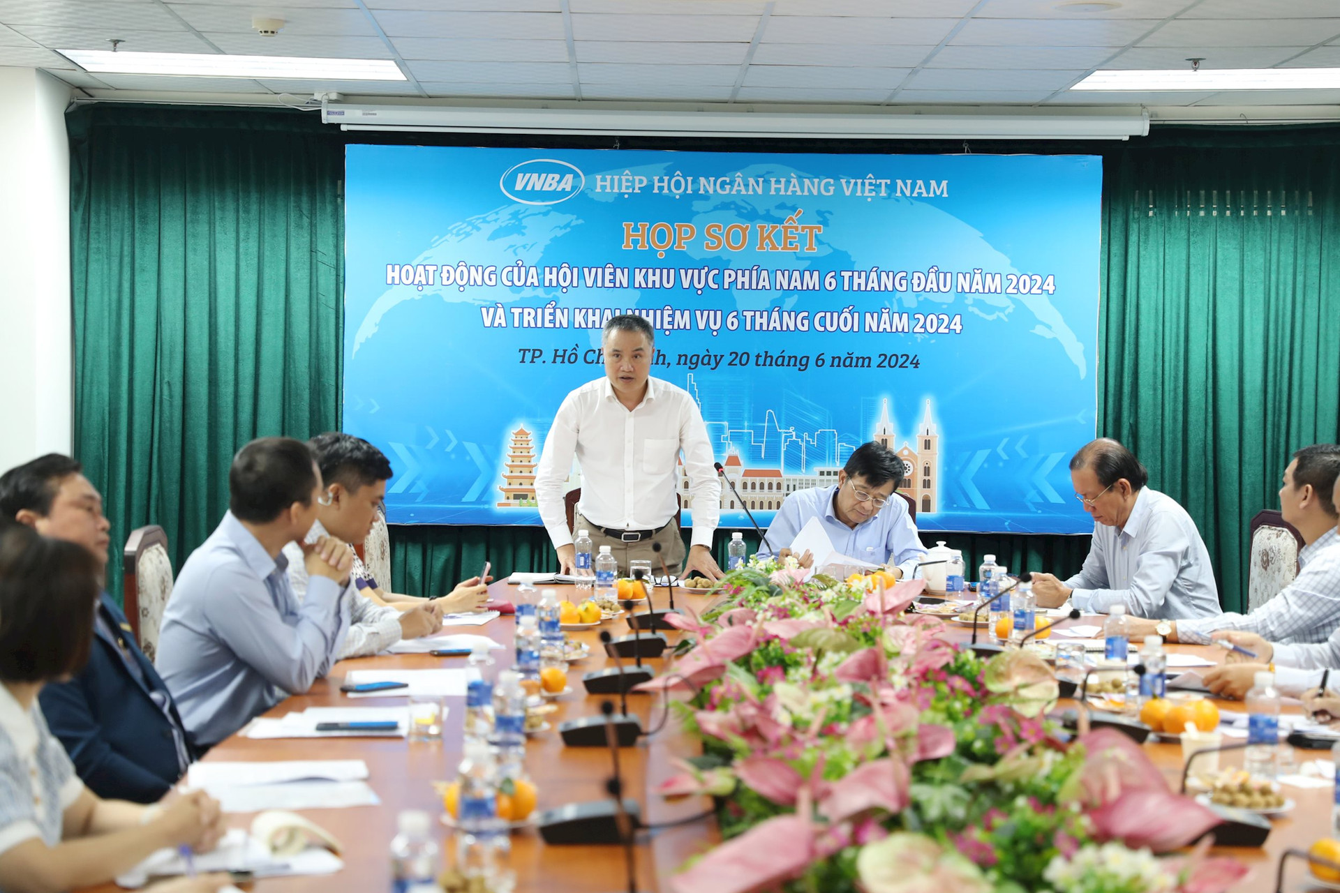 Ông Nguyễn Đức Lệnh, Phó Giám đốc NHNN chi nhánh TP. Hồ Chí Minh