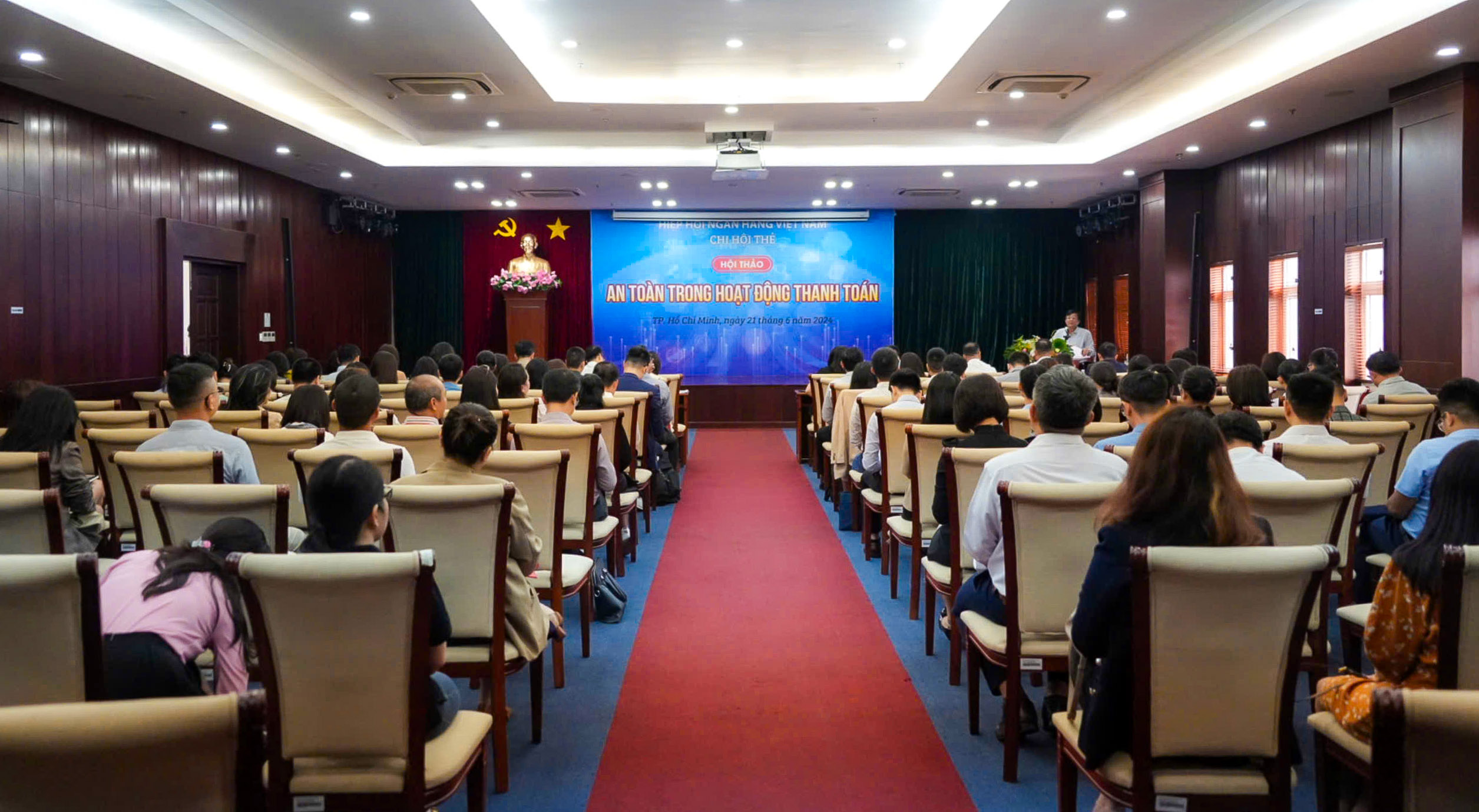 Quang cảnh hội thảo “An toàn trong hoạt động thanh toán”