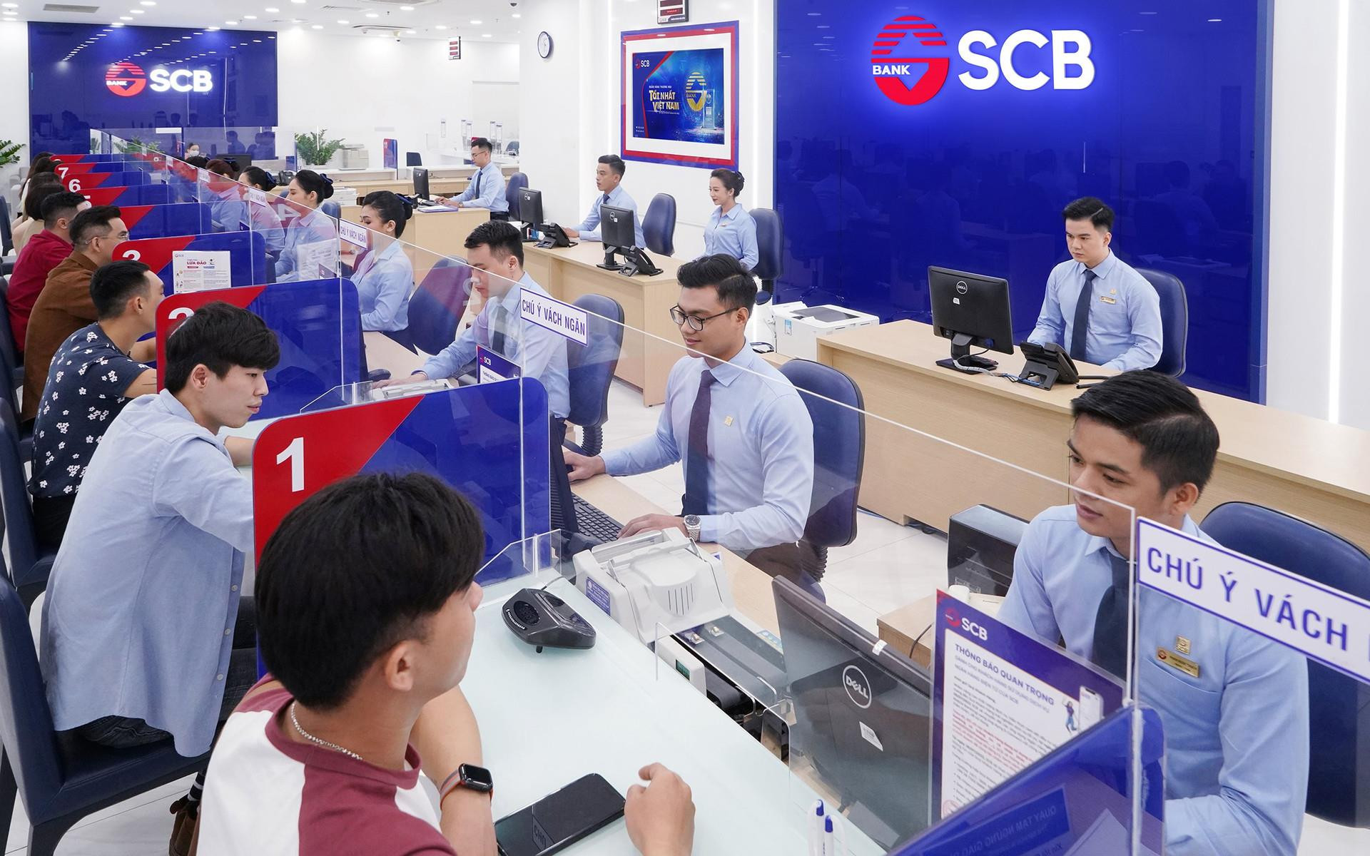 SCB chấm dứt hoạt động 3 phòng giao dịch