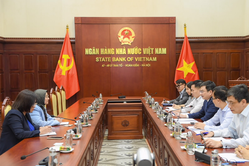 Quang cảnh buổi tiếp