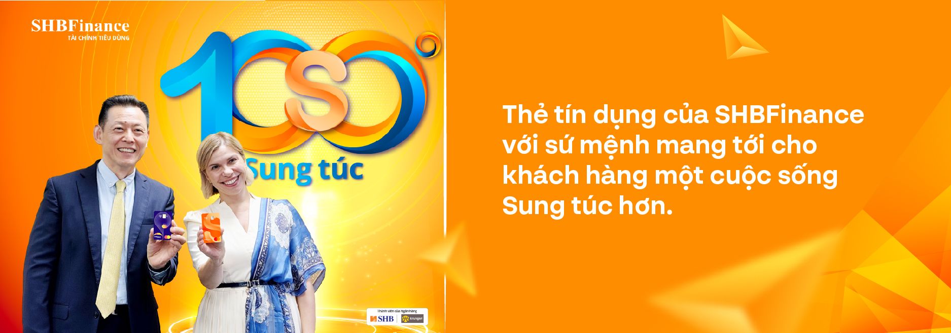 Thẻ tín dụng của SHBFinance với sứ mệnh mang tới cho khách hàng một cuộc sống sung túc hơn