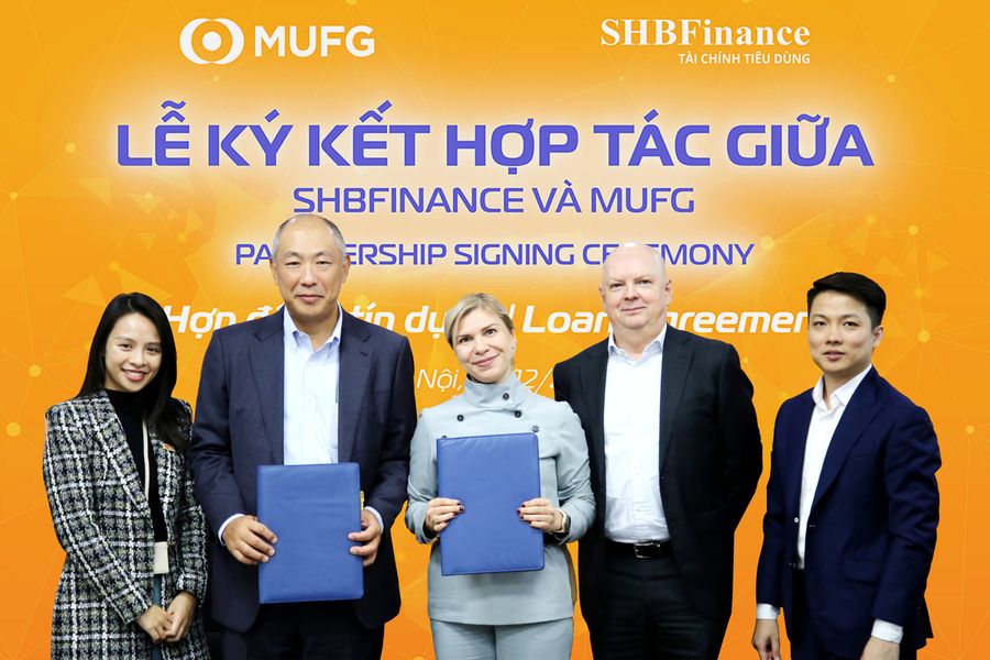 Lễ ký kết hợp tác tín dụng với MUFG Việt Nam