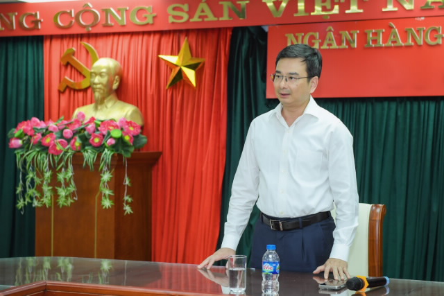 Phó Thống đốc NHNN Phạm Thanh Hà phát biểu chỉ đạo tại buổi Lễ