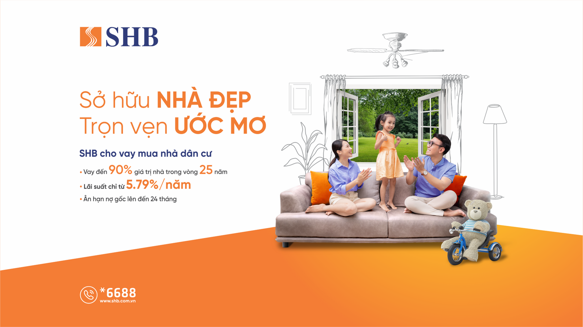 SAB cho vay mua nhà lãi suất ưu đãi