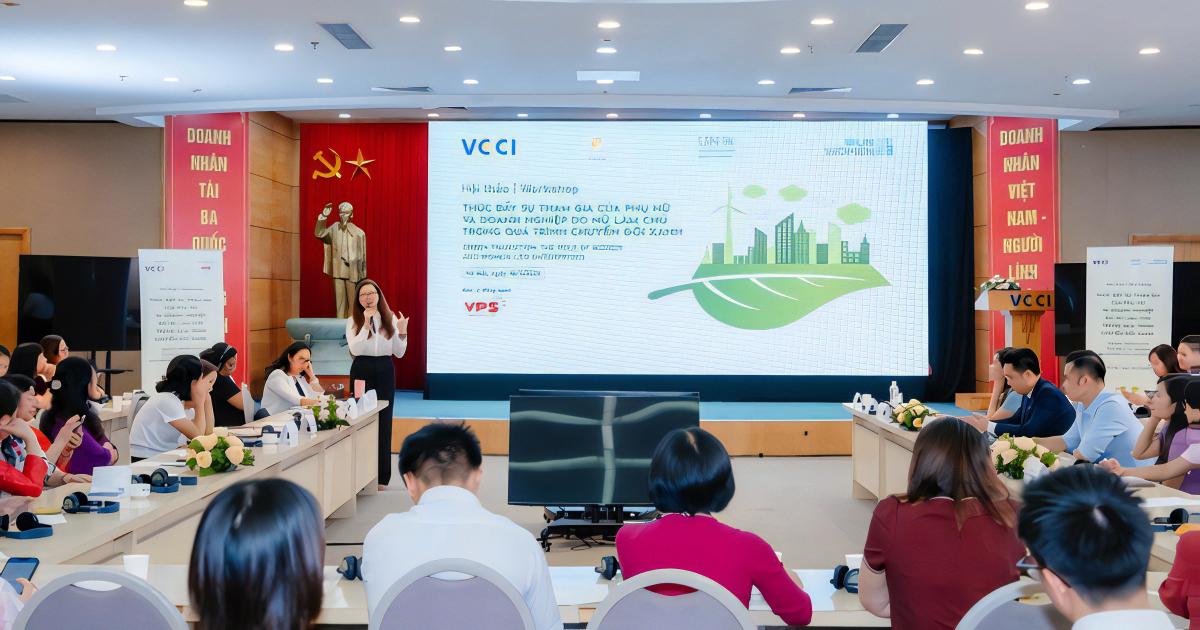 Hội thảo về chuyển đổi xanh
