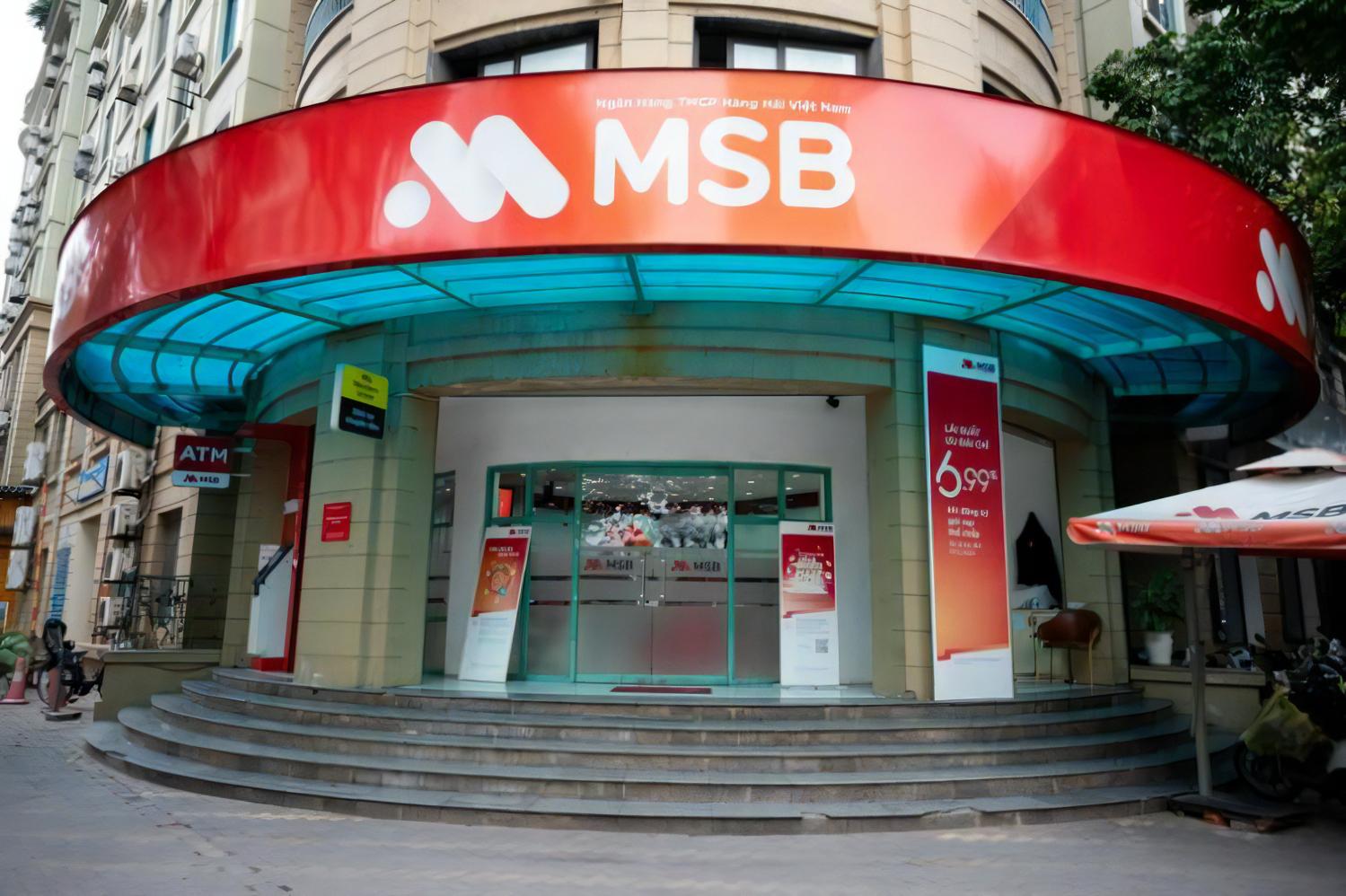MSB công bố danh sách nhóm cổ đông nắm giữ vốn trên 1%