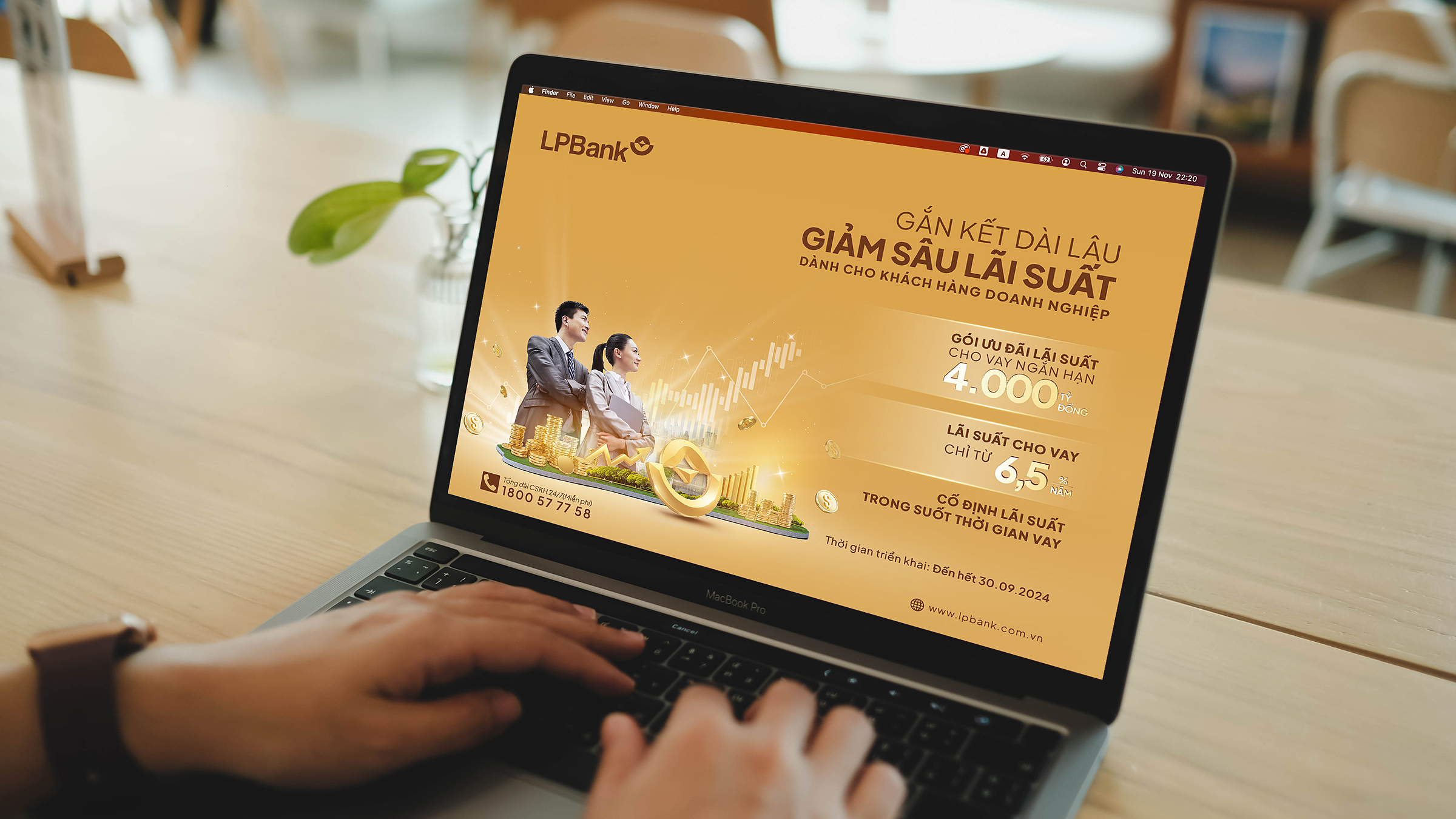 LPBank cho doanh nghiệp vay lãi suất thấp