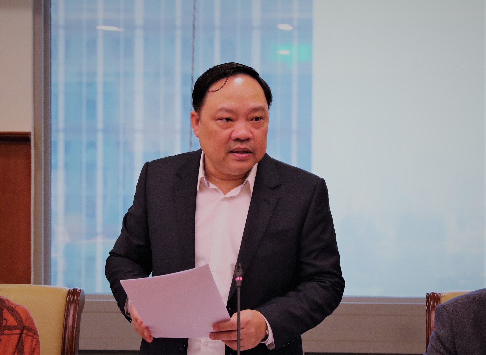 Ông Phan Anh Tuấn Vụ trưởng Vụ Thanh toán 1