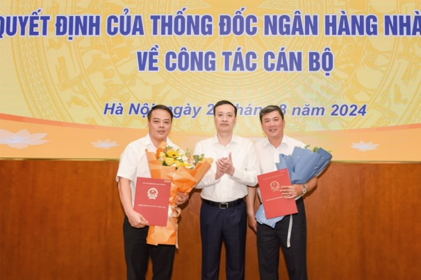 Ông Nguyễn Quang Hải và ông Bùi Anh Tuấn