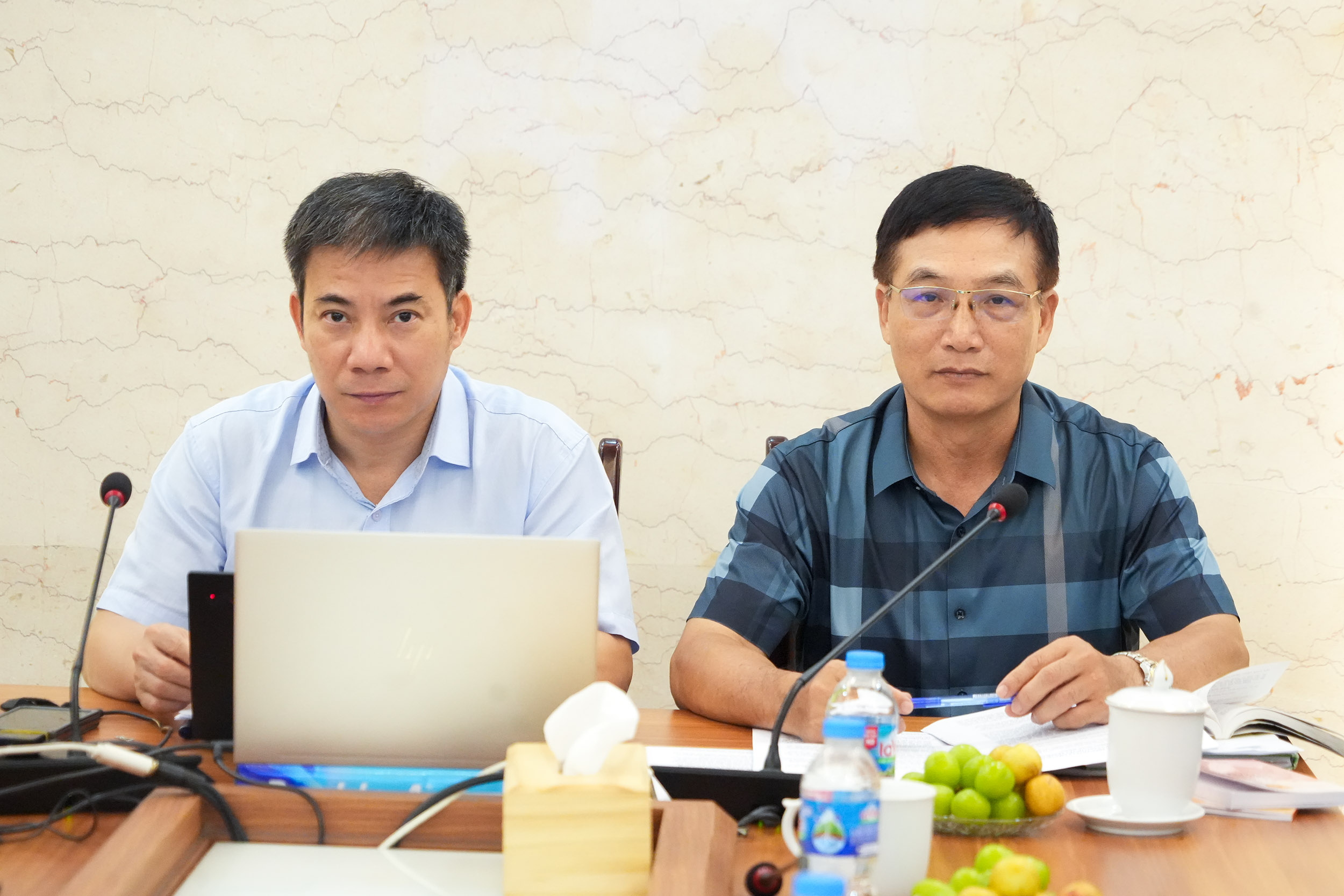 Ông Nguyễn Hồng Hải và ông Nguyễn Huyền Cường