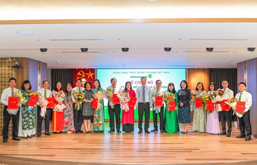 bổ nhiệm lãnh đạo Ban kiểm tra nội bộ Vietcombank