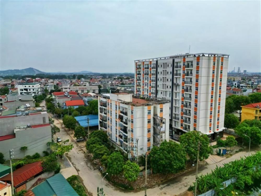 A social housing complex in Bắc Giang City. Vingroup and Techcombank have proposed a new preferential credit package for social housing.