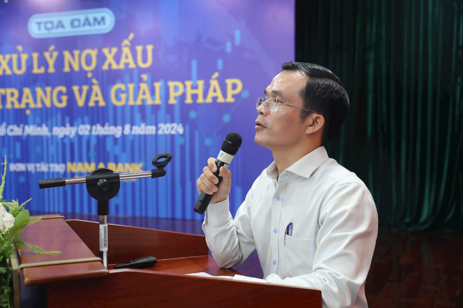Ông Nguyễn Văn Trình, Phó Chủ nhiệm CLB Pháp chế Ngân hàng
