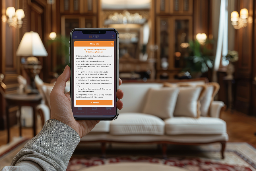 ứng dụng SHB Mobile