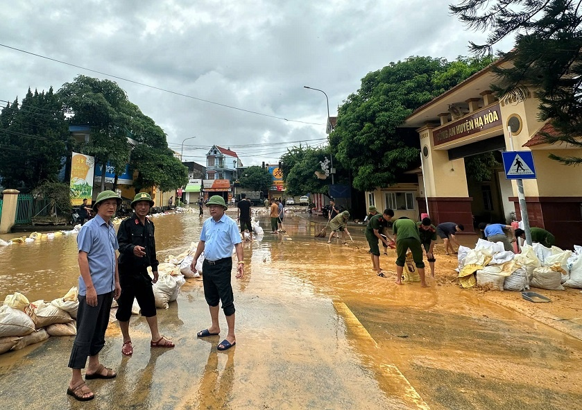 Ngành Ngân hàng Phú Thọ: Chủ động công tác phòng chống mưa lũ