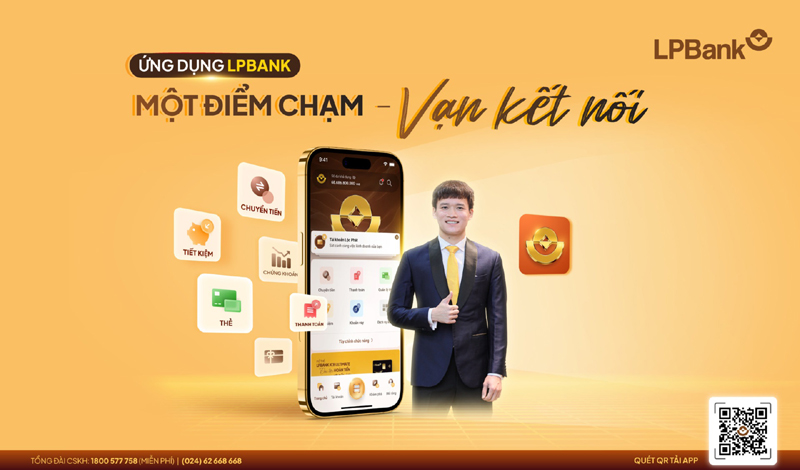 LPBank ra mắt phiên bản ứng dụng ngân hàng số mới