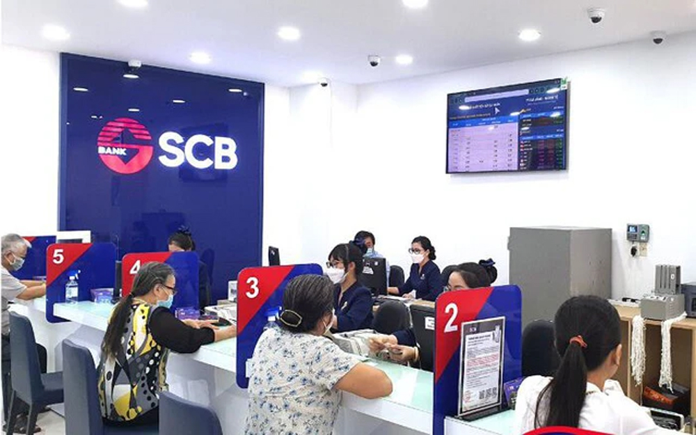 View of a SCB's transaction office. The central bank will provide special loans to credit institutions that are suffering mass withdrawals. — Photo cafef.vn