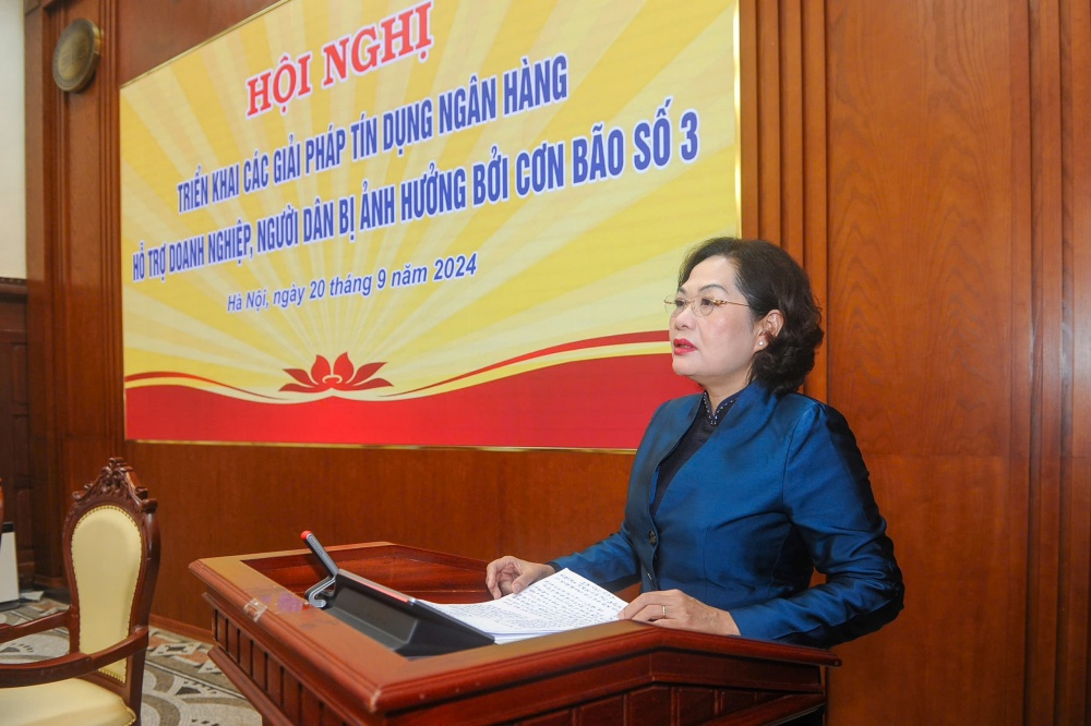 Thống đốc Ngân hàng Nhà nước Nguyễn Thị Hồng