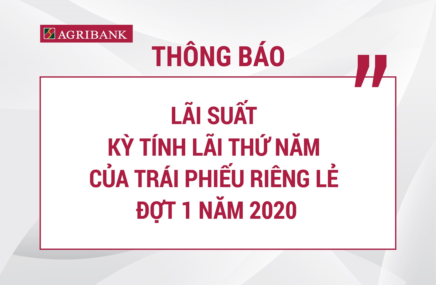Trái phiếu Agribank