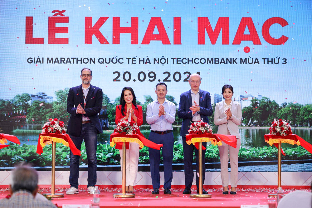 marathon quốc tế Hà Nội Techcombank
