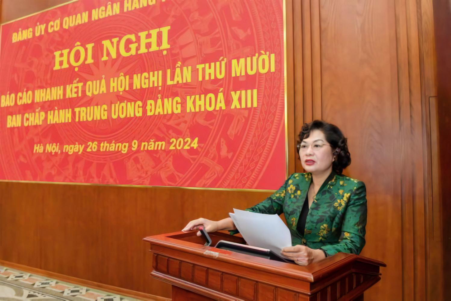 Thống đốc Nguyễn Thị Hồng