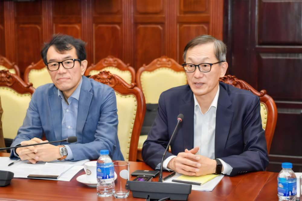 Ông Jin Ho Hur - cố vấn cao cấp của chương trình BOK-KPP. Ảnh: ĐK