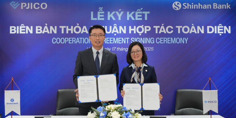 Shinhan Việt Nam và PJICO ký kết thỏa thuận hợp tác chiến lược