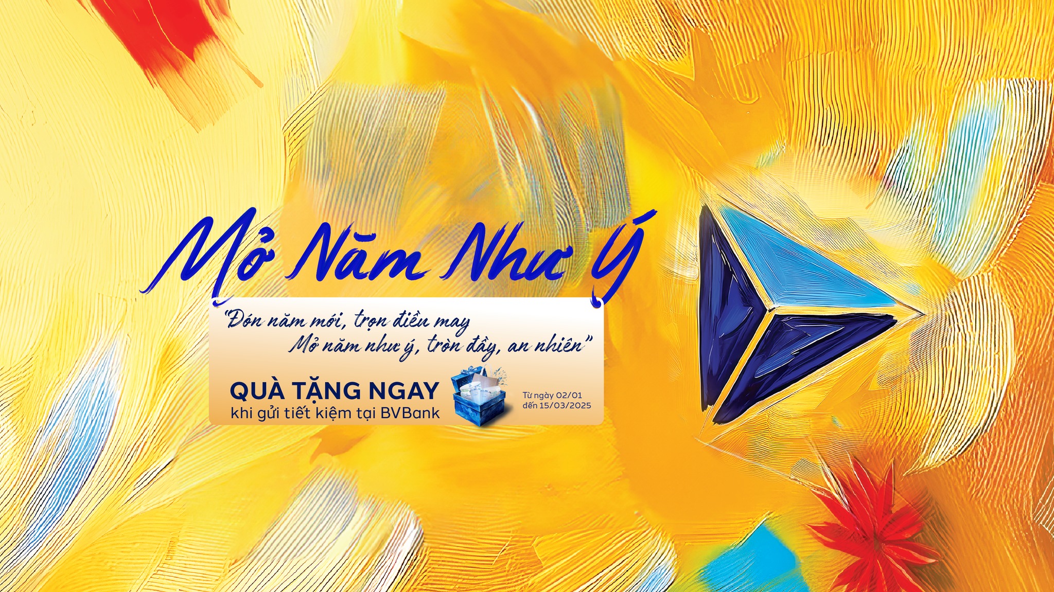 Mở năm như ý - BVBank gửi tặng hàng ngàn quà tặng & ưu đãi hấp dẫn