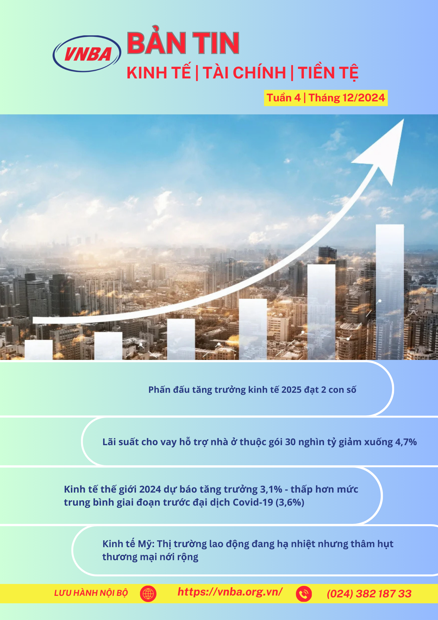 Bản tin Kinh tế - Tài chính - Tiền tệ tuần 4 tháng 12