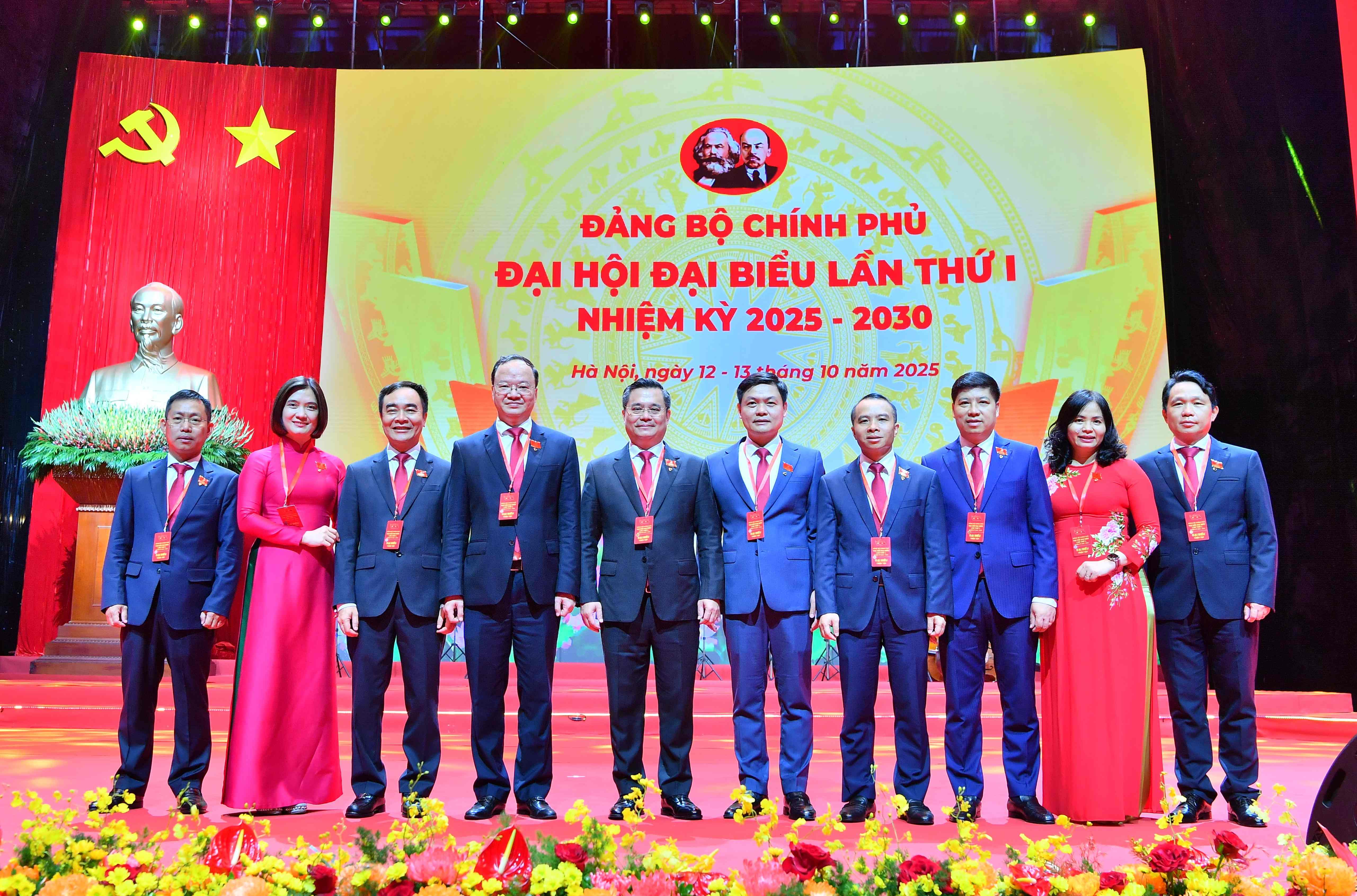 Đoàn đại biểu Đảng bộ Vietcombank tham dự Đại hội đại biểu Đảng bộ Chính phủ lần thứ I, nhiệm kỳ 2025-2030